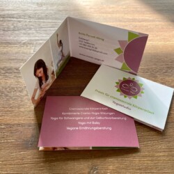 Cranioyoga Klappvisitenkarte Cranioyoga Klappvisitenkarte