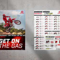 GASGAS Modell Poster GASGAS Modell Poster