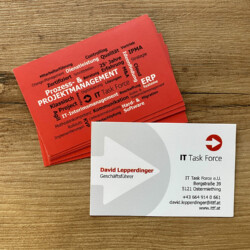 Visitenkarten IT Task Force Visitenkarten IT Task Force
